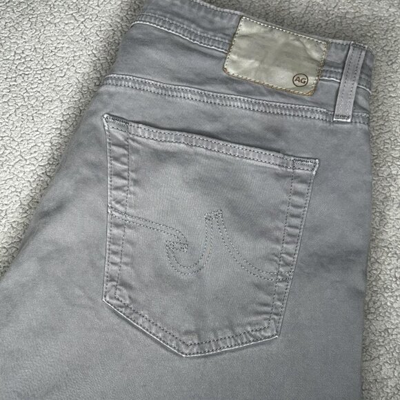 AG Adriano Goldschmied Jeans Mens 34x31.5 Gray Everett Slim Straight Stretch - Picture 2 of 13